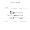 Robert Welch Stanton Satin Coffee Spoons, Set of 8. Suitable