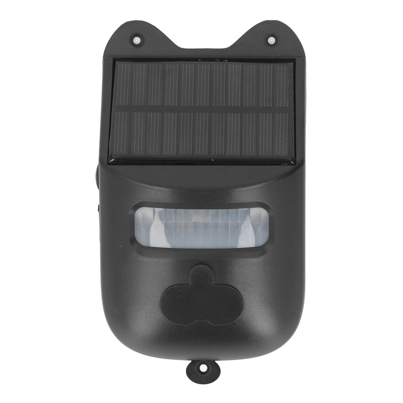 Infrared Sensor Doorbell Solar Driveway Alarm Strobe Light Outdoor Security
