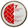 7" Diamond Saw Blade for Stone and Ceramic Tile, 10mm