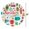 Fun Express CAMP PARTY DINNER PLATE - Party Supplies -