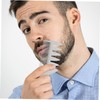 Minkissy Dual-sided Alloy Beard Comb and Grooming Brush Anti-static Pocket