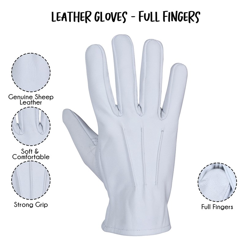 Genuine Leather Gloves, Pure leather fashion gloves, Lambskin leather gloves,