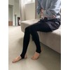 Women's Brushed Leggings Golf Stockings 300D Ring Winter Leggings /