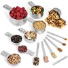 Hudson Essentials Stainless Steel Measuring Cups and Spoons Set (15