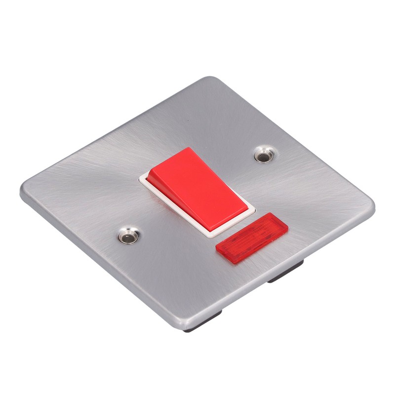 Wall Plate Switch Double Inlet Outlet 45A Air Conditioning Panel