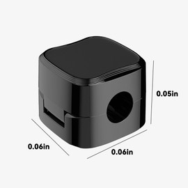 12 Pack Magnetic Cable Clips [Cable Smooth Adjustable] Cord Holder,Phone Charger Cord [Smooth Adjustable], Adhesive Wire Organizer Keeper for Nightstand Wall Car Office (Black)