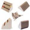 Cat Scratch Pad,Scratcher with Catnip,Scratching Posts,Cat Toy Scratching Board Lounge
