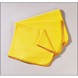 10 x Yellow Duster Cloths Polishing Cloth Fast Postage