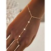 Hand Chain Bracelet Ring Bracelet Hand Chain Dainty Finger Ring