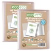 eco-eco A6 Size 50 Percent Recycled 40 Pocket Clear Presentation