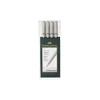 Faber-Castell ECCO PIGMENT Ink Pen Set of 4 (0.2/0.4/0.6/0.8 mm)