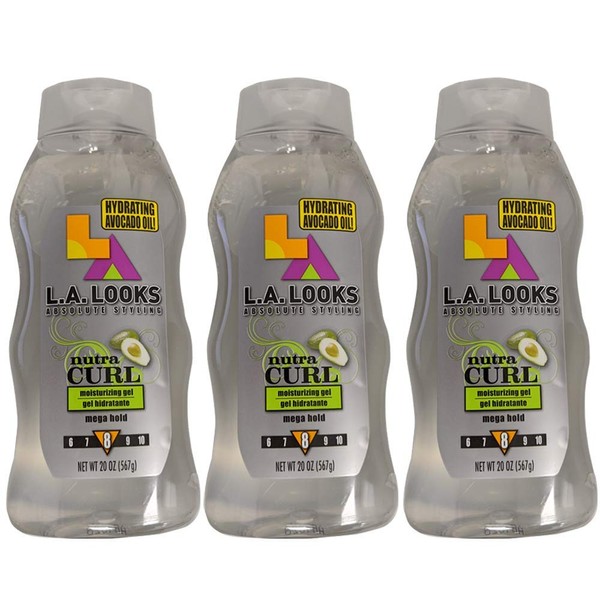 L.A. Looks Perfect Curl, 20-Ounce (Pack of 3)