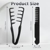 2Pcs Texture Comb – Volume Texturizing Comb for Men and