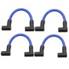 4 Pcs Marine Spark Plug Wire 6" High Performance Premium