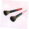Healeved 2pcs Premium Nylon Makeup Brushes Set Long Handle Powder