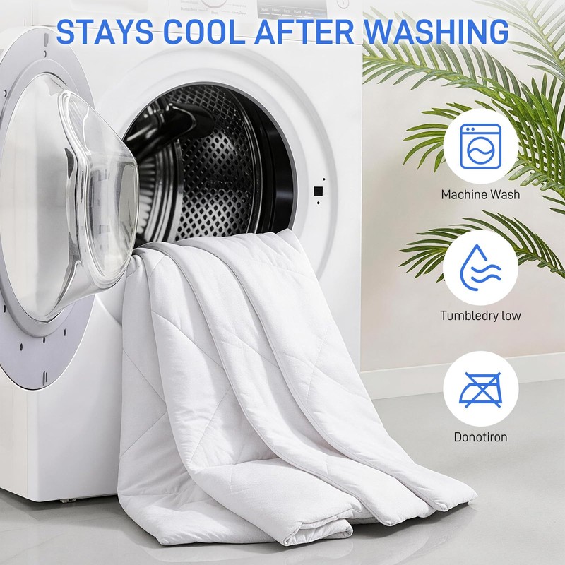 CLD Cooling Comforter Queen Size, Double-Sided Cooling for Hot Sleepers