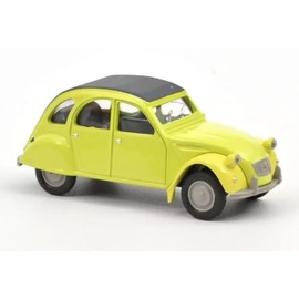 OPO 10 - Miniature car compatible with Citroën 2CV scale 1:64 3 inches 7.5cm Norev - Cedrat Yellow 191027