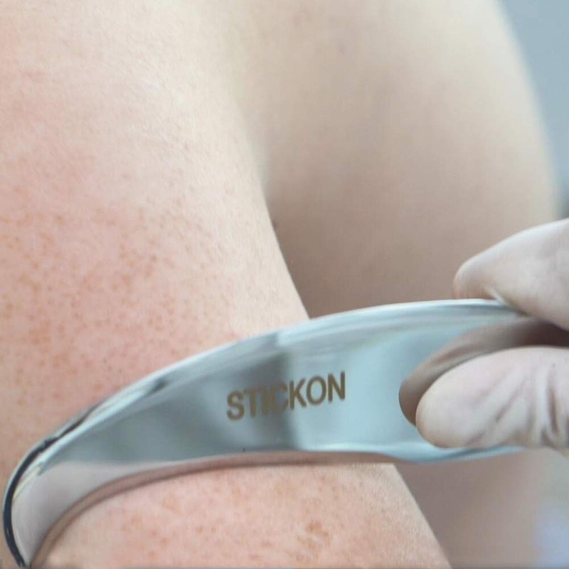 JustSun Gua Sha Scraper Soft Tissue Massage Tools Stainless Steel