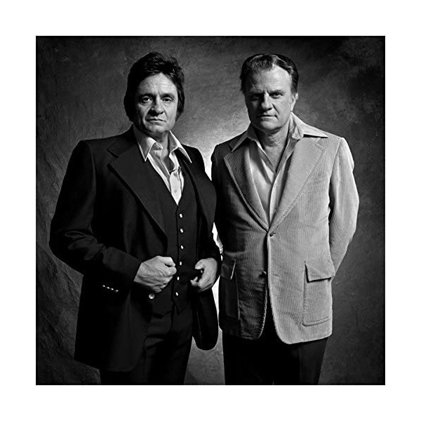 Johnny Cash Billy Graham Photo Art Great Americans Photos Artwork 8x8