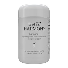 Harmony Ceremony Quality Botanical Supplement by Setas – Organic Reishi & Lion’s Mane, Ashwagandha, Linden Tree & L-theanine to Support Mood, Stress Management, & Calm, Vegan & Non-GMO, 60-Day Supply