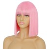 Peluca Recta (Rosa)