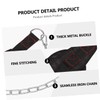 BESPORTBLE Weightlifting Belt with Chain for Enhanced Resistance Training Comfortable