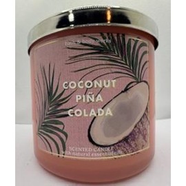 Coconut Pina Colada 3 Wick 14.5 Ounce Scented Candle