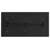 Garden Cart Liner Black 86x46x22 cm Fabric Black