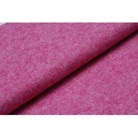 Handicraft Wool/Viscose Felt Fabric Material - Marl Fuchsia V11, 1Mtr 100cm x 90cm