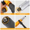 Hoteche Rivet Gun Adapter Kit Cordless Drill Riveter Tool Rivet