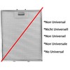 SPARES2GO Metal Mesh Filter for Cooke & Lewis/B&Q/CATA Cooker Hood