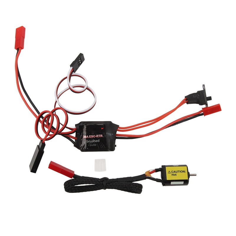 Rc Brushed Motor Esc Combo Low Noise High Torque 030