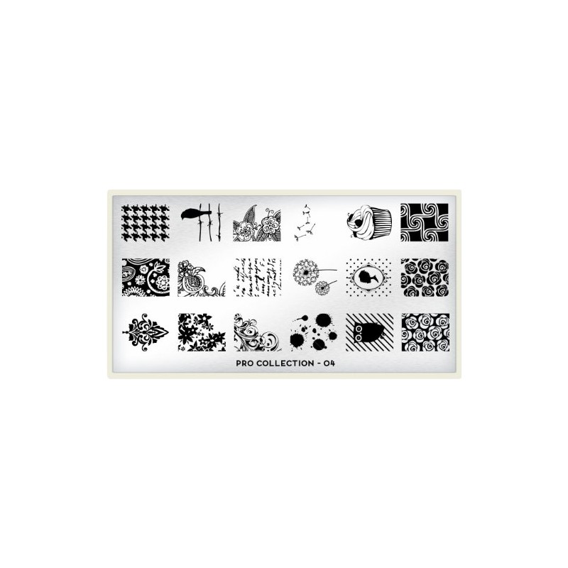 MoYou -London Nail Design The Pro Stencils 04