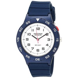 Armitron Sport Unisex Easy To Read Dial Silicone Strap Watch, 25/6443