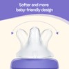 COCGVEL 4 Packs Silicone Bottle Nipples Compatible with Lansinoh Bottles,