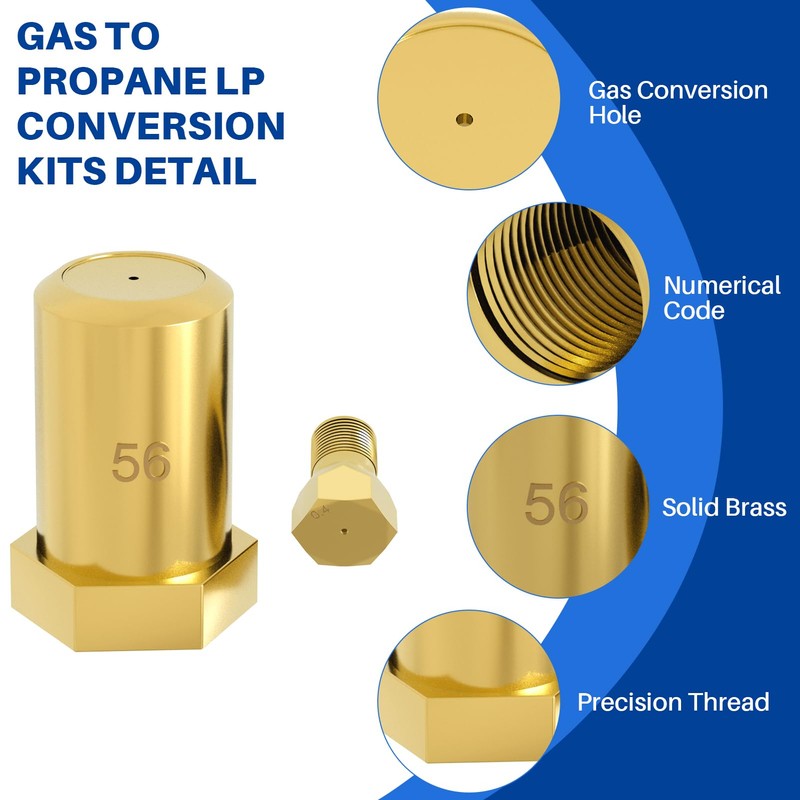Replaces A22390101, 316243720, 316243721, 4980407, AP7213138,Natural Gas to Propane LP