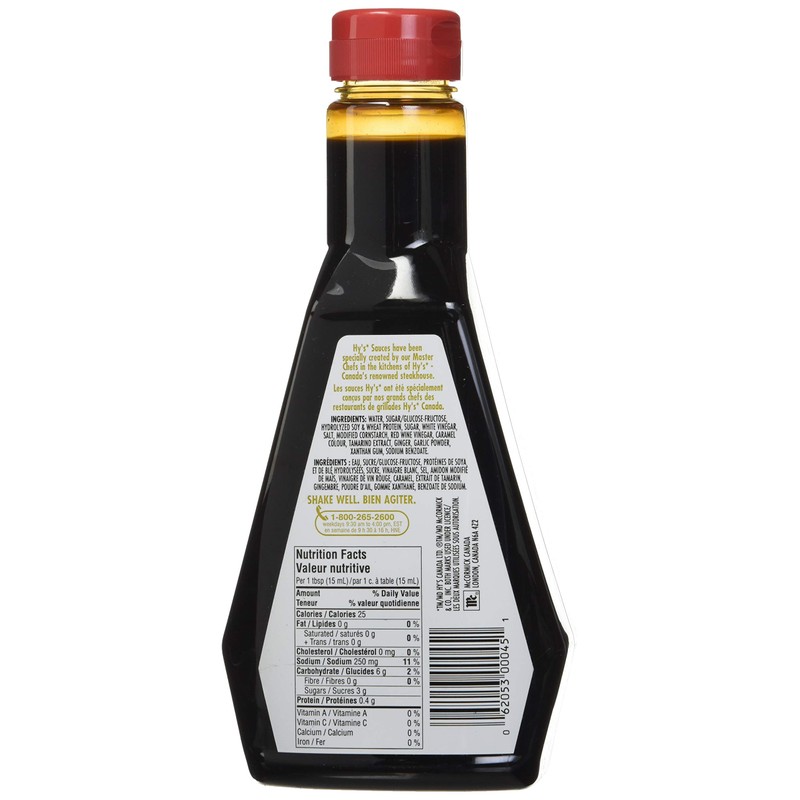 Hy's of Canada, Teriyaki Sauce, 455ml