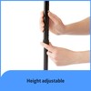 Medline Aluminum Quad Cane with Small Base for Balance, Knee