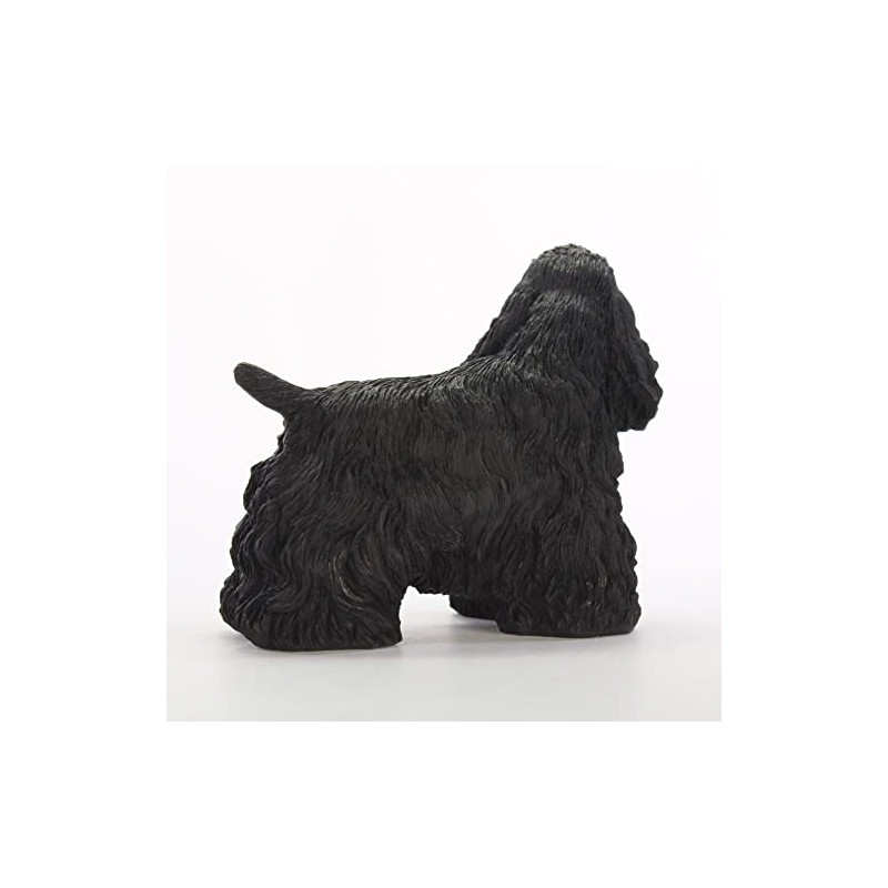 Black Cocker Spaniel Figurine