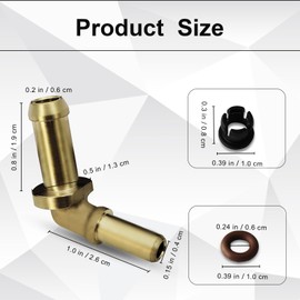 ZOKYUYS Car Thermostat Water Outlet Hose Connector Kit, Suitable for Rover Range Rover/Sport Discovery 4/Jaguar, Replaces LR049990 LR048474 C2Z28258