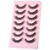 FARRED Cat Eye Lashes Natural Eyelashes Short Wispy Lash Strips