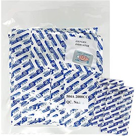 30 - 2000cc Oxygen Absorbers (3 Packs of 10ea.) for 5 Gallon Mylar Bag Food Storage