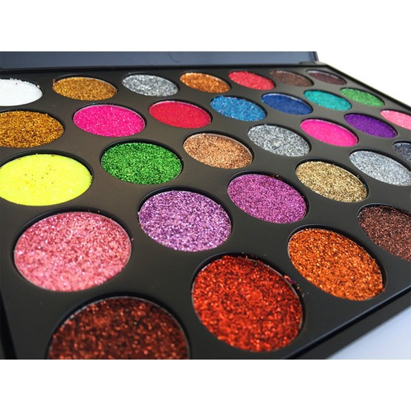 Glitter Eyeshadow New 35 Color Sequin Natural Professional Makeup Palette Mixing