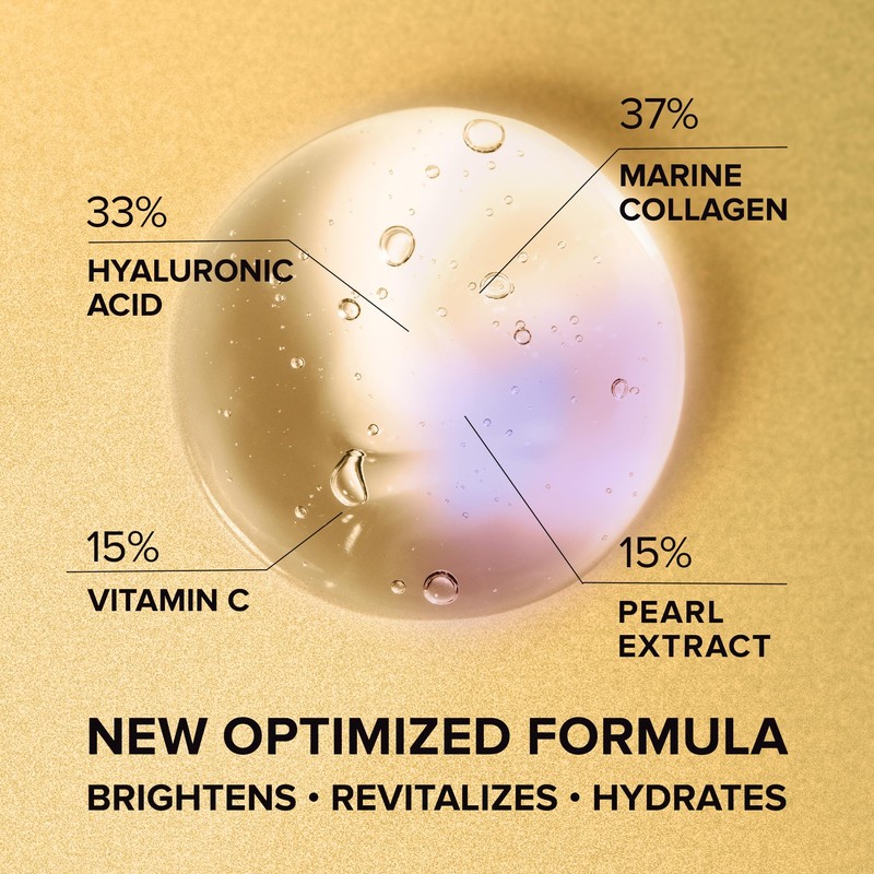 MAREE 24k Gold Under Eye Gels for Dark Circles and