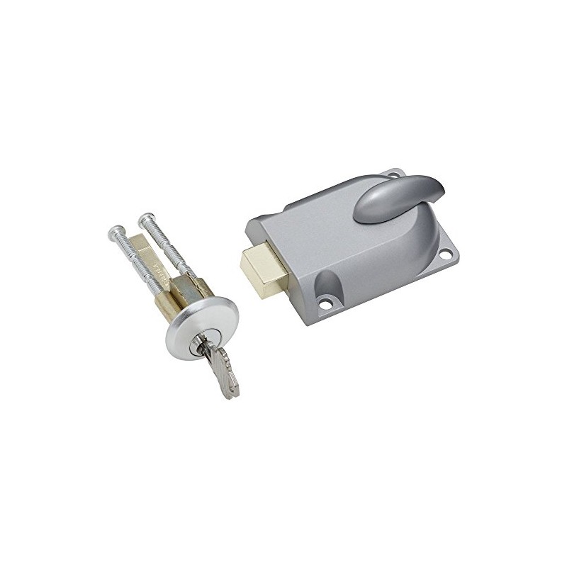 National Hardware N280-784 V7651 Dead Bolt Lock in Aluminum