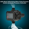 220V Self Priming Pressure Switch Automatic Pressure Controller Electronic Switch