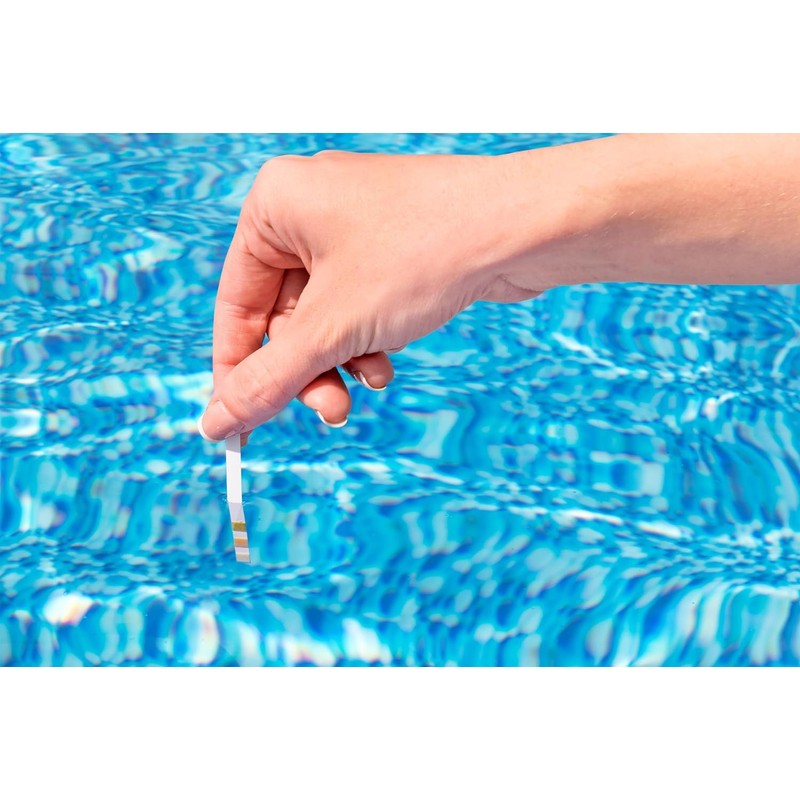 Bestway Flowclear Swimming Pool Test Kit, 6.5" Diameter, Easy Chemical