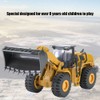 1:50 Alloy Wheel Loader Model Engineering Construction High Simulation Car