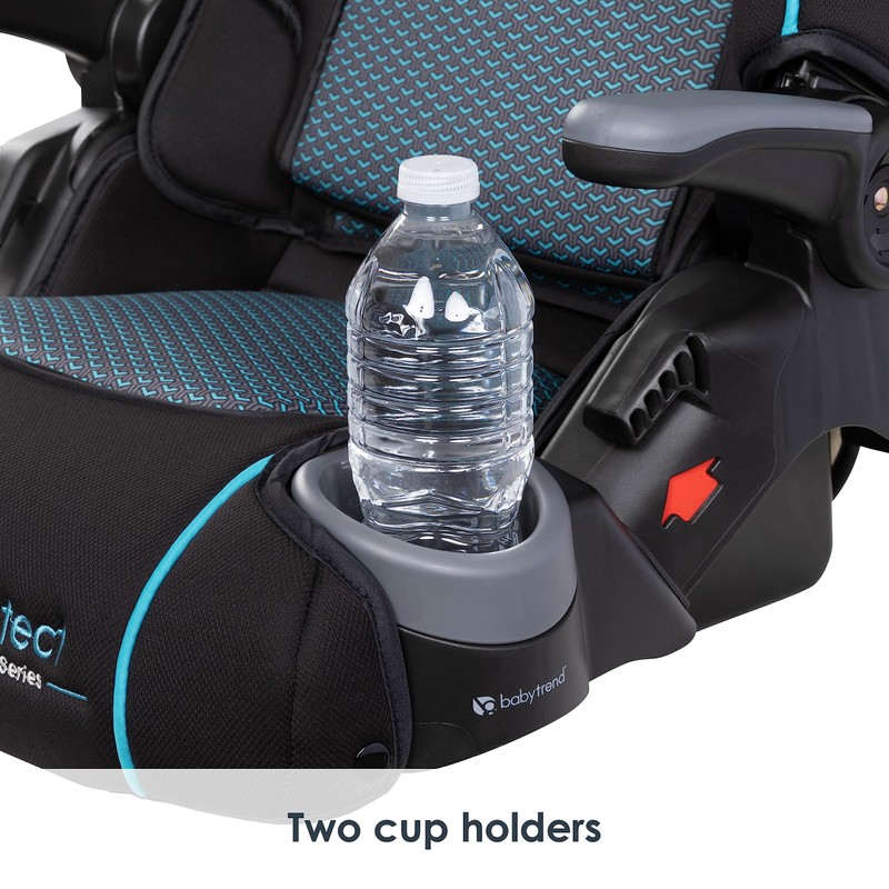 Baby Trend Protect 2-in-1 Folding Booster Car Seat, Aqua Tech