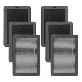 6 Pack Replacement Filters for SimPure AP3J9 / Redypure JR6 air Purifiers